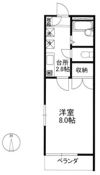メゾンドゥヒロの間取り画像