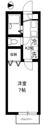 フレア・プランドールBの間取り画像
