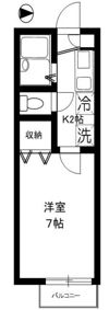 フレア・プランドールBの間取り画像