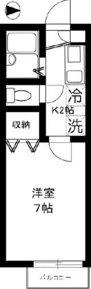 フレア・プランドールBの間取り画像