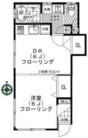 スタウト大久保の間取り画像