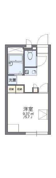 レオパレスYAMATOの間取り画像