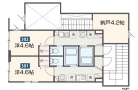 MELDIA高円寺の間取り画像