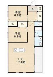 グランベアージュ B棟の間取り画像