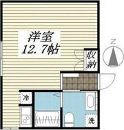 LAPiS上北沢Ⅱの間取り画像