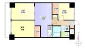 中銀第2東上野マンシオンの間取り画像