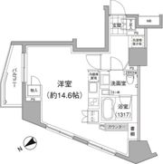 パークハビオ元麻布の間取り画像