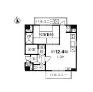 サザンコート早稲田の間取り画像