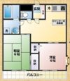 ハイリーコーエツB Bの間取り画像