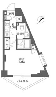 ムーブメンツ西早稲田の間取り画像