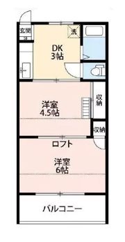 b’CASA東松山Ⅲre-bornの間取り画像