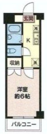 ハイムレグルスの間取り画像