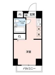マイナビSTAYパレス東中野（スカイコート新宿第10）の間取り画像