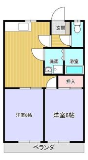 リバーサイド野本Ⅱの間取り画像