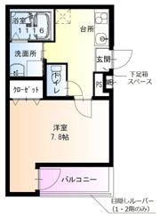 フジパレス堺北向陽町の間取り画像