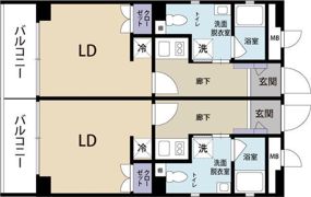 小鳩プレイスの間取り画像