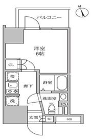 レジディア蒲田Ⅳの間取り画像