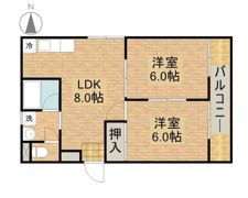 サウスパーク浜寺の間取り画像