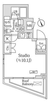 OZIO西荻窪Ⅱの間取り画像