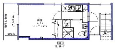 PIER松原の間取り画像