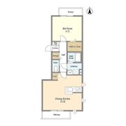 FlatsⅢの間取り画像