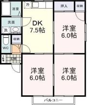 パークストリート B棟の間取り画像