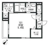 ゾネンハイム中落合の間取り画像