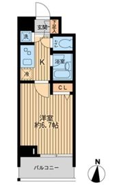 HF早稲田レジデンスの間取り画像