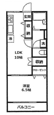 ウィスタリア中野の間取り画像