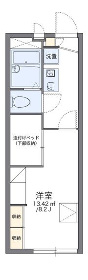 レオパレス観音の間取り画像