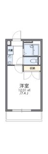 レオパレスクリスタルⅡの間取り画像