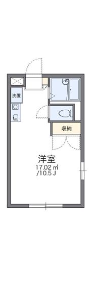 レオパレスSouth Forestの間取り画像