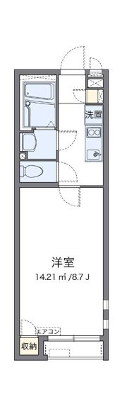 クレイノアペルト泉佐野Ⅰの間取り画像