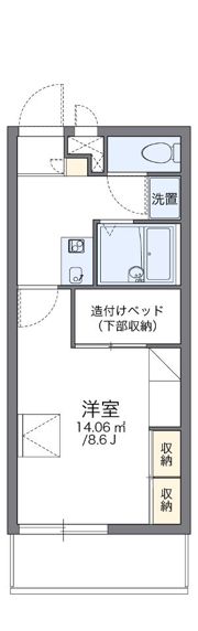 レオパレスPAPAの間取り画像