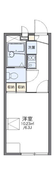 レオパレス美原南の間取り画像