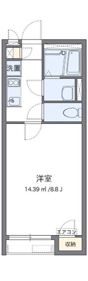 クレイノ井原乃里の間取り画像