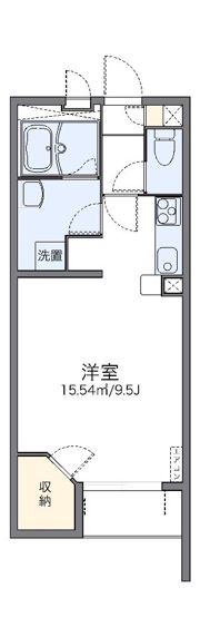 レオネクスト丹比多治井荘の間取り画像