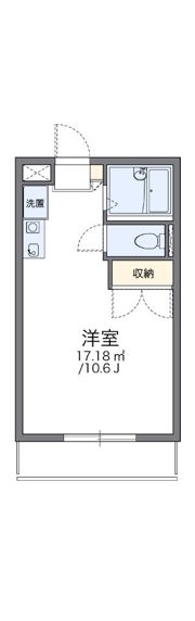 レオパレスフルヤの間取り画像