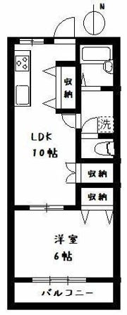 ウィスタリア中野の間取り画像