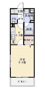 VRD清水万世町の間取り画像