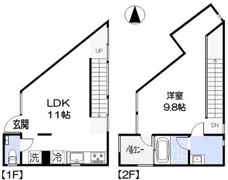Con－Flex（コンフレックス）の間取り画像