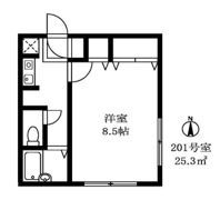 ディアーズ大崎の間取り画像
