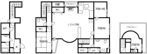 桜台コートハウスの間取り画像