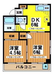 シャトレー富士の間取り画像