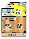 シャトレー富士の間取り画像