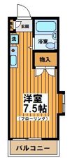 メゾンTの間取り画像