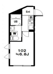Bloom Tower Nishishinjukuの間取り画像