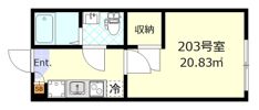 ルノン天空橋の間取り画像
