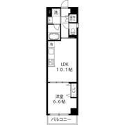 グランデュールⅥ羽田の間取り画像