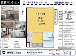 アーバ・ハイツ西早稲田の間取り画像